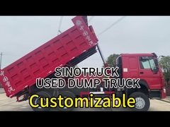 Em segunda mão 6X4 Euro 3 Sinotruk Dump Truck para soluções de transporte de mineração
