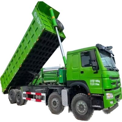 comprar Usado Sinotruk Howo Dump Truck 12 Wheeler RHD 40tons de segunda mão 6X4 8X4 Cabina direita online manufacture