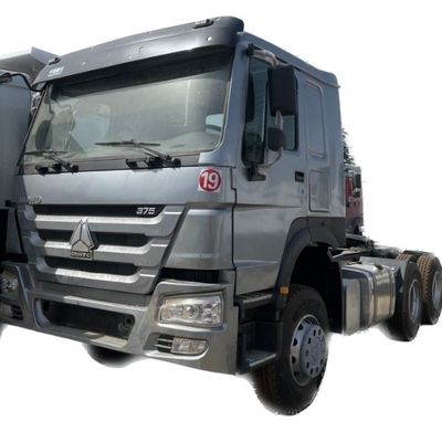 comprar Fornecimento manual Sinotruck usado Howo Trator caminhão 351 450hp com ABS e 6 cilindros online manufacture
