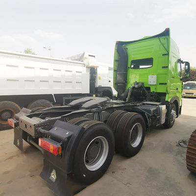 comprar Caminhão chinês usado Sinotruck Howo T7H 480 540 HP 6X4 Tractor Truck Head com tanque de combustível de alumínio online manufacture
