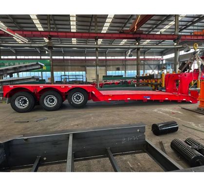 comprar Reboque hidráulico desmontável de pescoço de galinha, caminhão de carga, caminhão de carga para o Zimbabwe online manufacture
