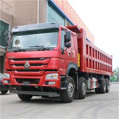 comprar Rodas direitas personalizáveis Howo 8x4 Dump Truck Motor Modelo Wd615.47 com transmissão Hw19710 e padrão de emissões Euro II online manufacture