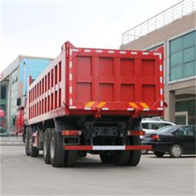 comprar Howo 8x4 12 pneus LHD Dump Truck Euro II emissão padrão 380HP customizável leme direito online manufacture