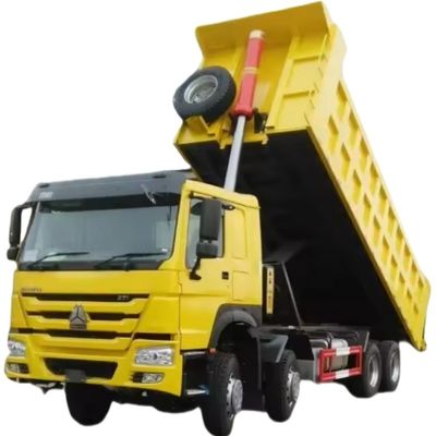 Bom preço. Caminhão de descarga usado Sinotruk Howo 371 375 Weichai Caminhão de descarga 6x4 300-400L Tanque de combustível on-line