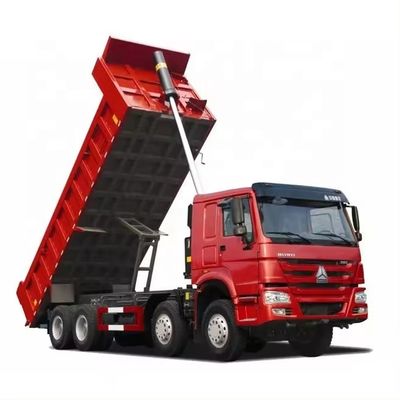 Bom preço. 21-30T Capacidade de carga Howo Dump Truck 340 com 10 números de mudança para a frente e materiais on-line