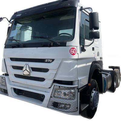 Bom preço. 6x4 Roda 375 HP Sino Prime Mover Direito Direito Direção Usado Trailer Tractor Truck Head on-line