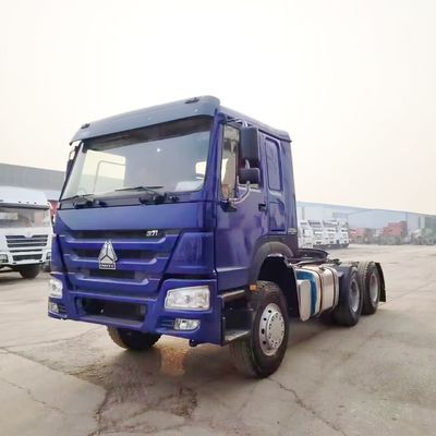 Bom preço. HOWO 6X4 375HP cabeça de caminhão tractor com cabine confortável em África on-line