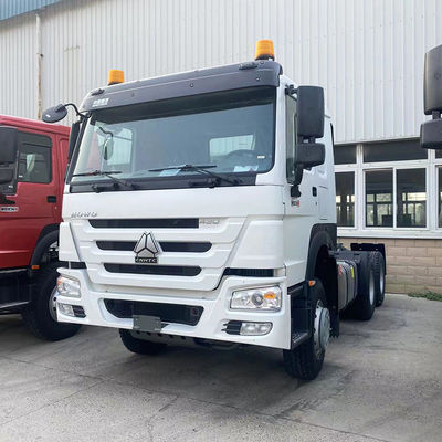 Bom preço. EURO2 Sinotruck usado Howo 6x4 Tractor Truck Head com ar condicionado manual on-line