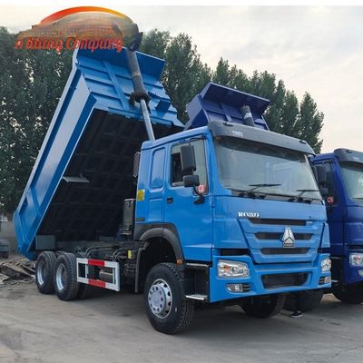 Bom preço. Sinotruk Howo de segunda mão 6x4 camião de descarga de 40 toneladas camião de descarga de 10 rodas para mineração on-line