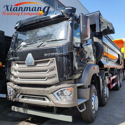 Bom preço. Número de mudança para a frente 10 400HP Howo Tipper Truck 6x4 8x4 Dump Truck com cabine HW76 on-line