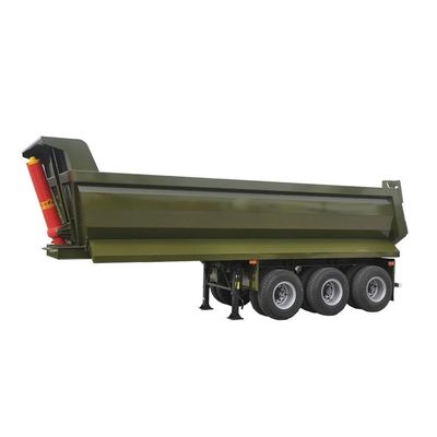 Bom preço. 3 eixos 40 toneladas de caminhões de grãos Hardox Trailers traseiros de lixo personalizado com eixo BPW / FUWA / LUCKIN on-line