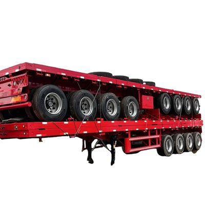 Bom preço. Fabrica de personalização 40ft Semi-trailer de piso 2 eixos 3 eixos 4 eixos Dolly chassi do trator para conexão on-line