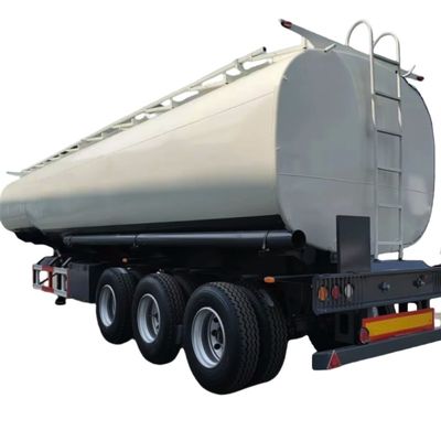 Bom preço. 45000L Usados Tankers de Petróleo Trailers para venda, 3 eixos 3 compartimentos Tanker de combustível Semi-trailer on-line