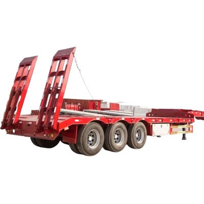 Bom preço. XM Grupo 4 eixo de cama baixa reboque hidráulico carga dianteira pescoço de galinha desmontável semi-reboque lowboy para a Nigéria on-line