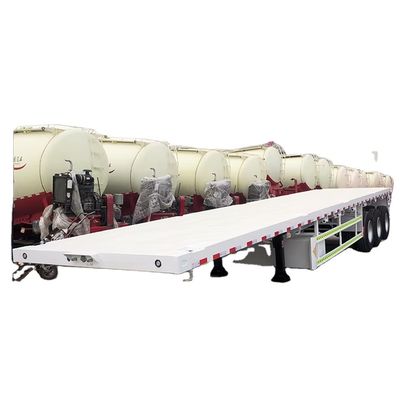 Bom preço. 3 4 Axel personalizável 12,5M 40ft Semi-trailer de piso plano Container de carro de piso plano transportador para venda on-line