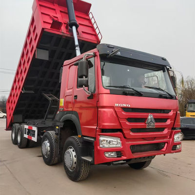 Bom preço. Sinotruk Howo 371 8x4 Transmissão manual Caminhão de descarga 10-12 Roda 30 toneladas Diesel de areia Direita Segmento de caminhão pesado usado para mineração on-line