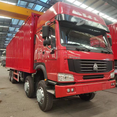 Bom preço. 8X4 LHD 371-Capacidade HOWO caminhão de carga com direção personalizável e configuração de potência pneu 12.00R20 Motor WEICHAI on-line