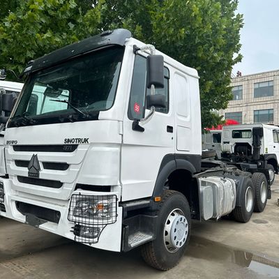 Bom preço. Sinotruk 371hp 380hp 400hp 420hp Trator Branco Prime Mover Caminhão 6x4 10 Rodas Rhd e Lhd São Pneus 12 R20 Motor Sinotruck on-line