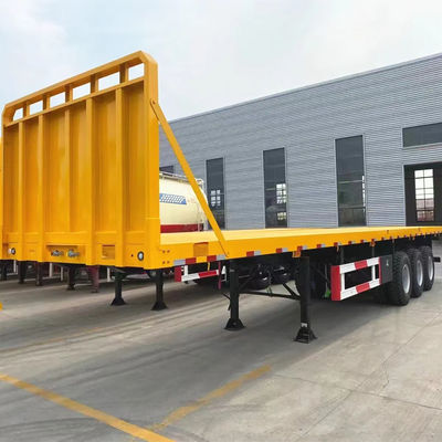 Bom preço. 20/40/45 pés 3 portadores de alta capacidade de contêiner de placa semi-reboque para carga útil máxima 30 toneladas on-line