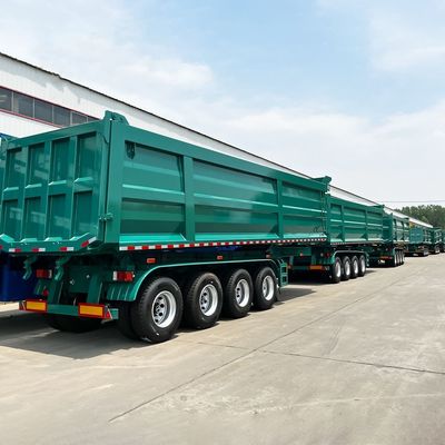 Bom preço. 40ft 2/3/4/5/6 eixo 40 toneladas 60 toneladas 70t Rear Trailer Tipper Truck Dump Semi-trailers on-line