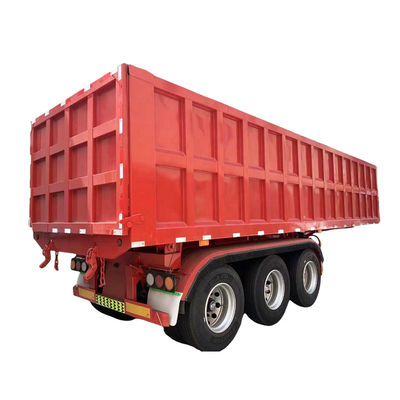 Bom preço. 3 eixos 13T12 Pneus Completo HYVA Sistema de elevação hidráulico de cilindro de elevação Semi-reboque de descarga on-line